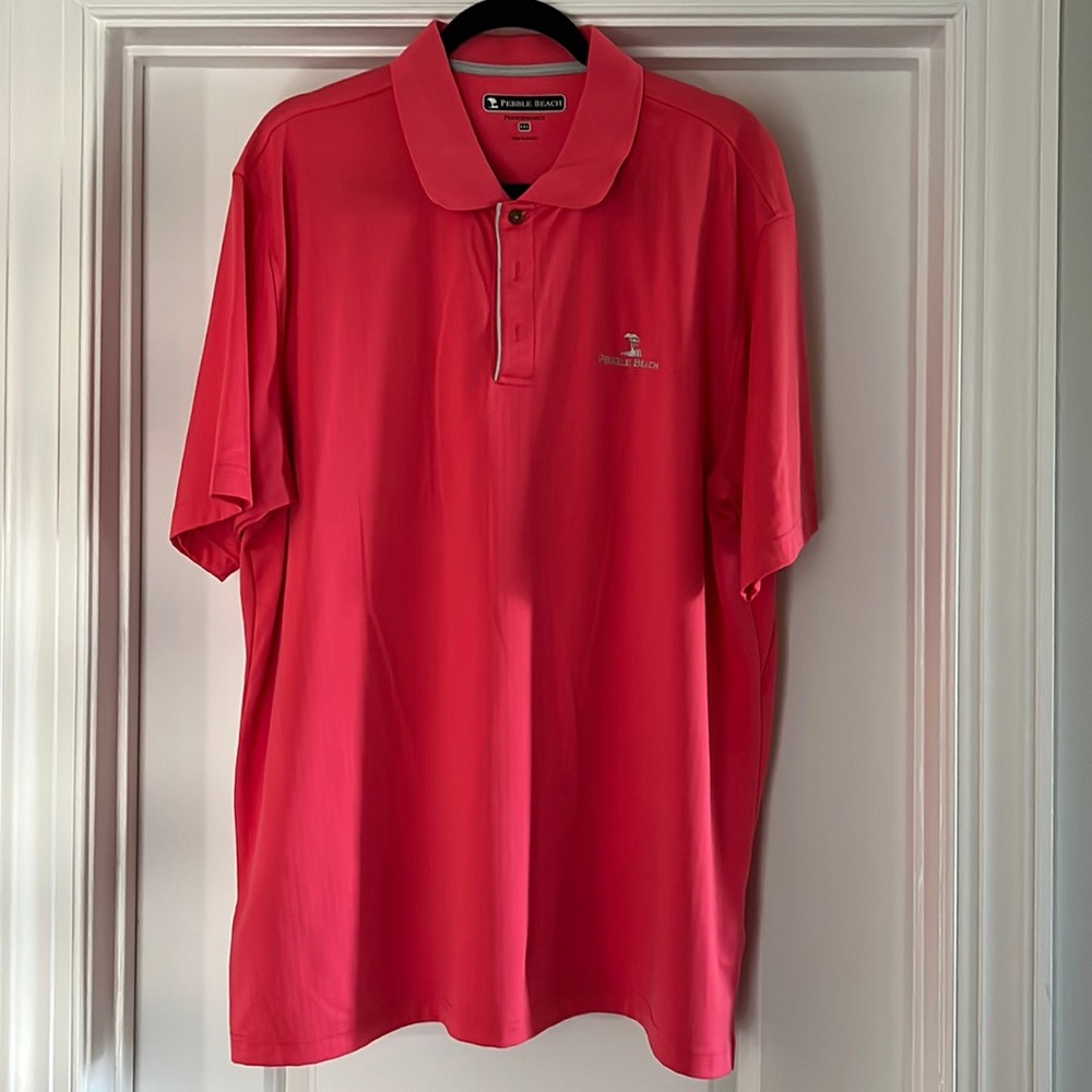 Men’s pebble beach golf shirt